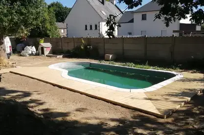 bardage bois à Crevin - image 2