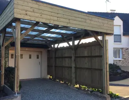 ossature bois à Crevin - image 3