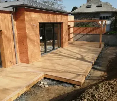 ossature bois à Pléchâtel - image 3