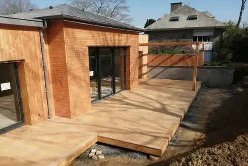 surélévation ossature bois Bourg-de-Comptes-1