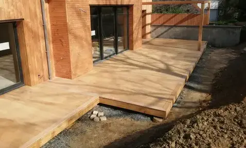 surélévation ossature bois Guignen-1