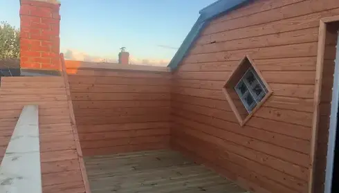 surélévation ossature bois à Guignen - image 2